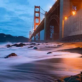 side view of a bridge
